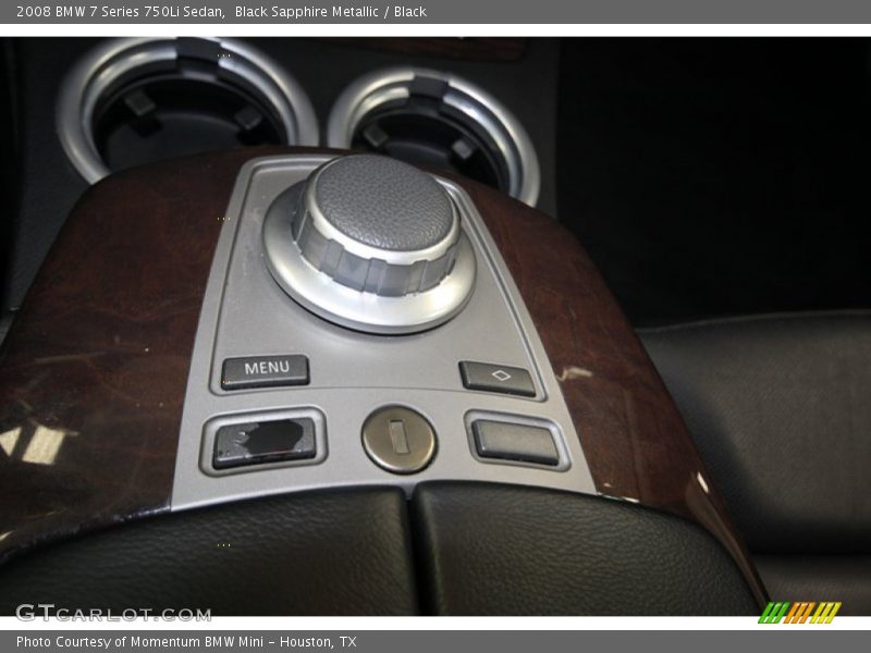 Controls of 2008 7 Series 750Li Sedan