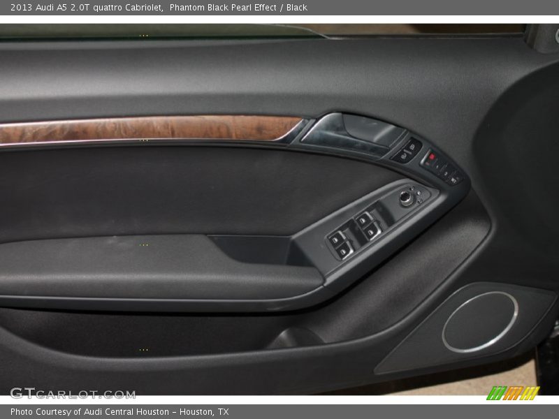 Phantom Black Pearl Effect / Black 2013 Audi A5 2.0T quattro Cabriolet