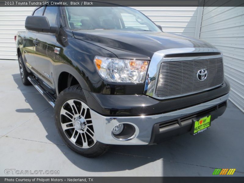 Black / Black 2013 Toyota Tundra SR5 CrewMax