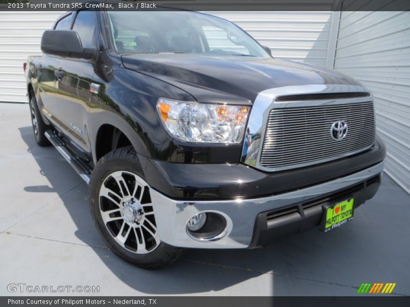 Black / Black 2013 Toyota Tundra SR5 CrewMax