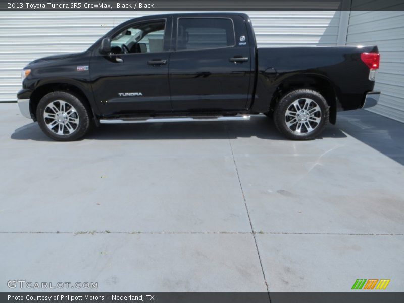 Black / Black 2013 Toyota Tundra SR5 CrewMax