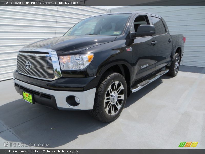 Black / Black 2013 Toyota Tundra SR5 CrewMax