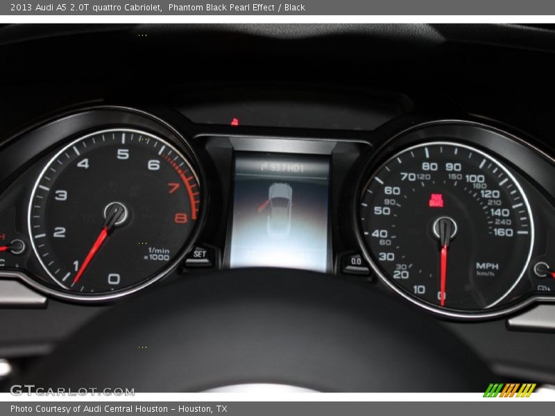 Phantom Black Pearl Effect / Black 2013 Audi A5 2.0T quattro Cabriolet