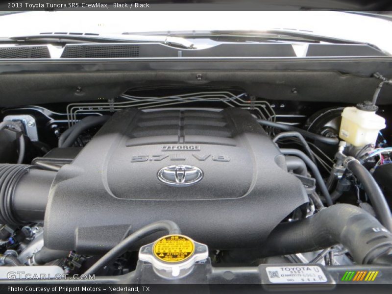Black / Black 2013 Toyota Tundra SR5 CrewMax