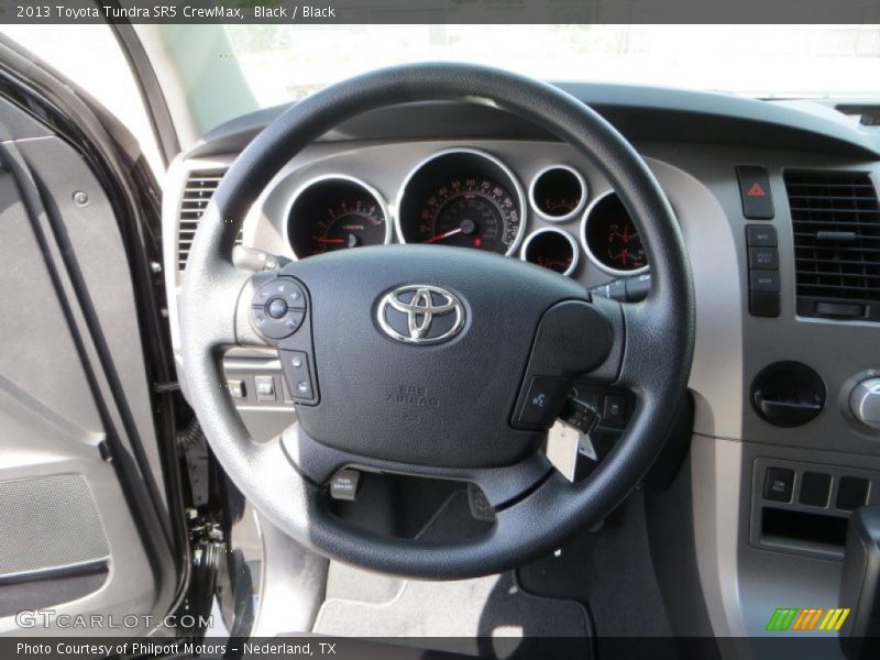 Black / Black 2013 Toyota Tundra SR5 CrewMax