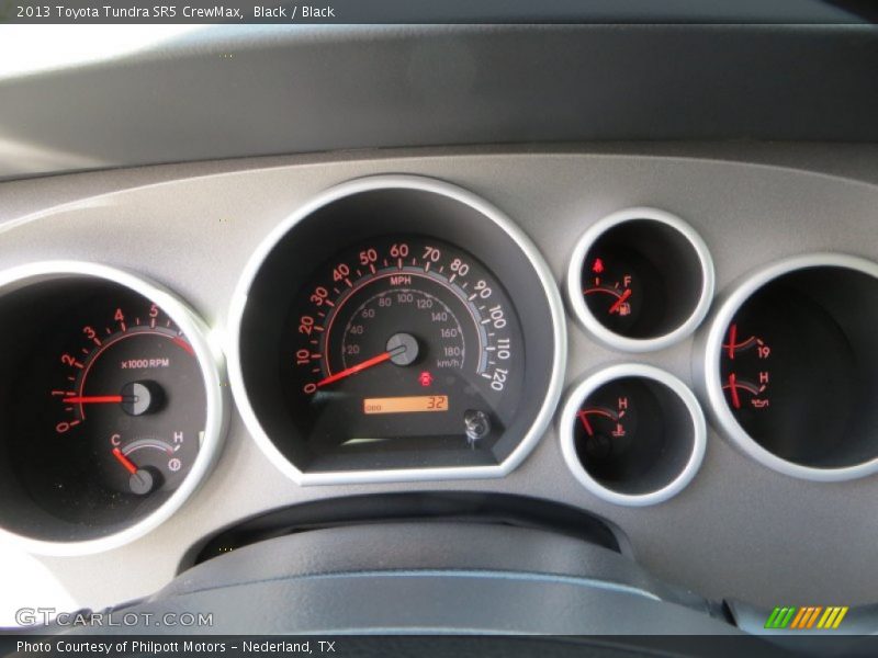 Black / Black 2013 Toyota Tundra SR5 CrewMax