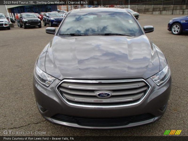 Sterling Gray Metallic / Charcoal Black 2013 Ford Taurus SEL