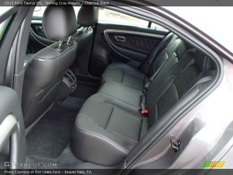 Sterling Gray Metallic / Charcoal Black 2013 Ford Taurus SEL