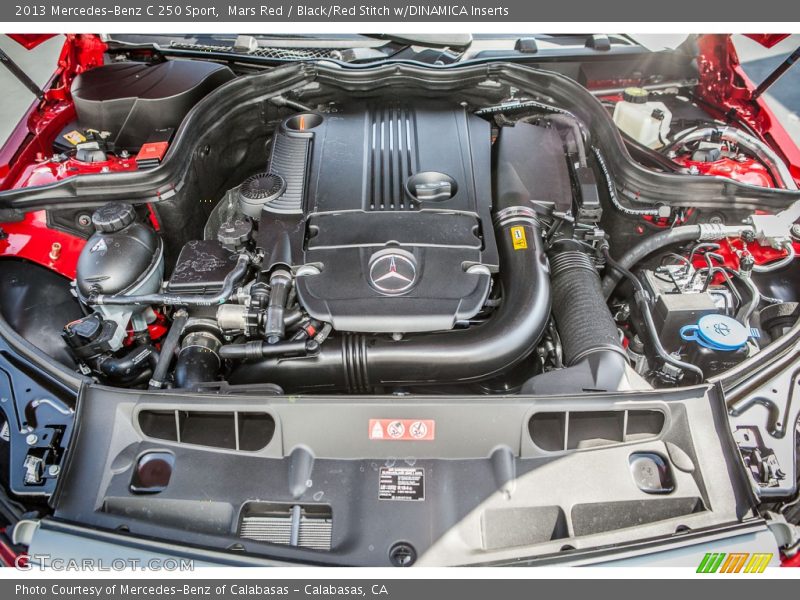  2013 C 250 Sport Engine - 1.8 Liter DI Turbocharged DOHC 16-Valve VVT 4 Cylinder
