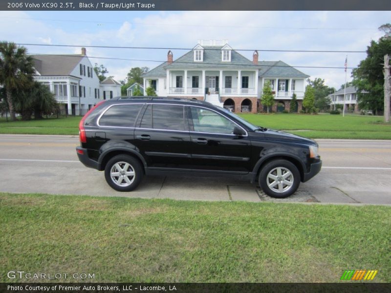 Black / Taupe/Light Taupe 2006 Volvo XC90 2.5T