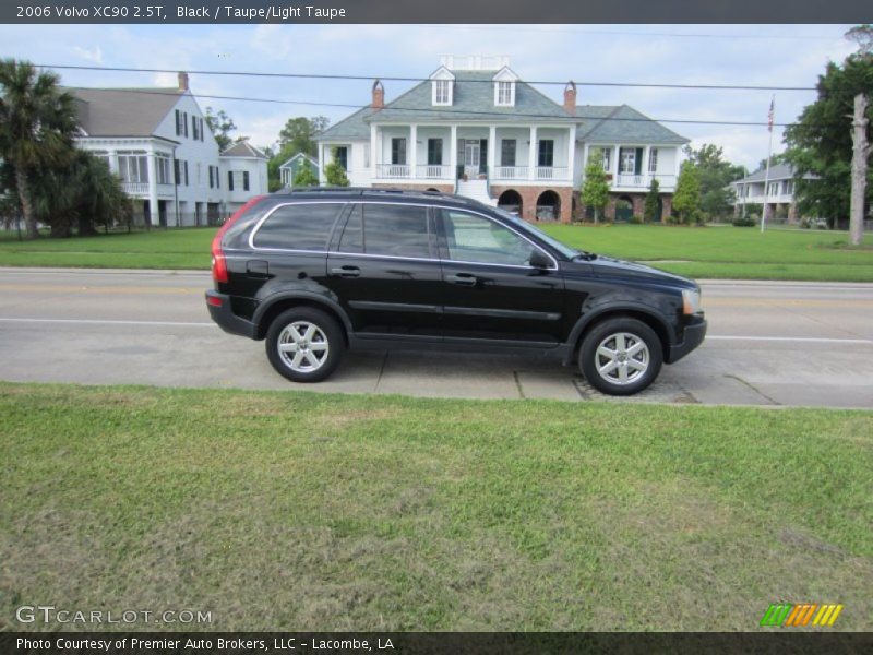 Black / Taupe/Light Taupe 2006 Volvo XC90 2.5T
