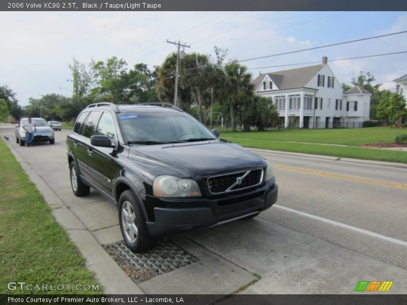 Black / Taupe/Light Taupe 2006 Volvo XC90 2.5T