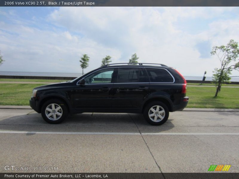Black / Taupe/Light Taupe 2006 Volvo XC90 2.5T