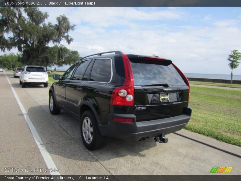 Black / Taupe/Light Taupe 2006 Volvo XC90 2.5T