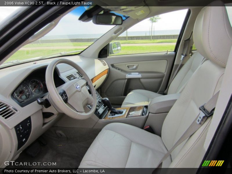 Front Seat of 2006 XC90 2.5T