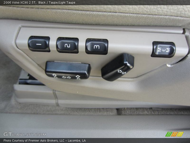 Controls of 2006 XC90 2.5T