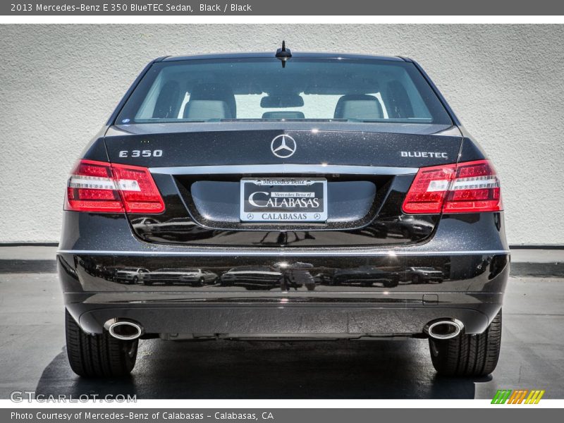 Black / Black 2013 Mercedes-Benz E 350 BlueTEC Sedan