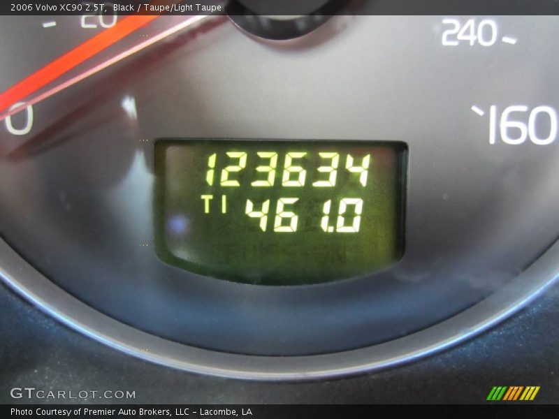 Black / Taupe/Light Taupe 2006 Volvo XC90 2.5T