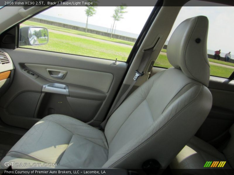 Black / Taupe/Light Taupe 2006 Volvo XC90 2.5T
