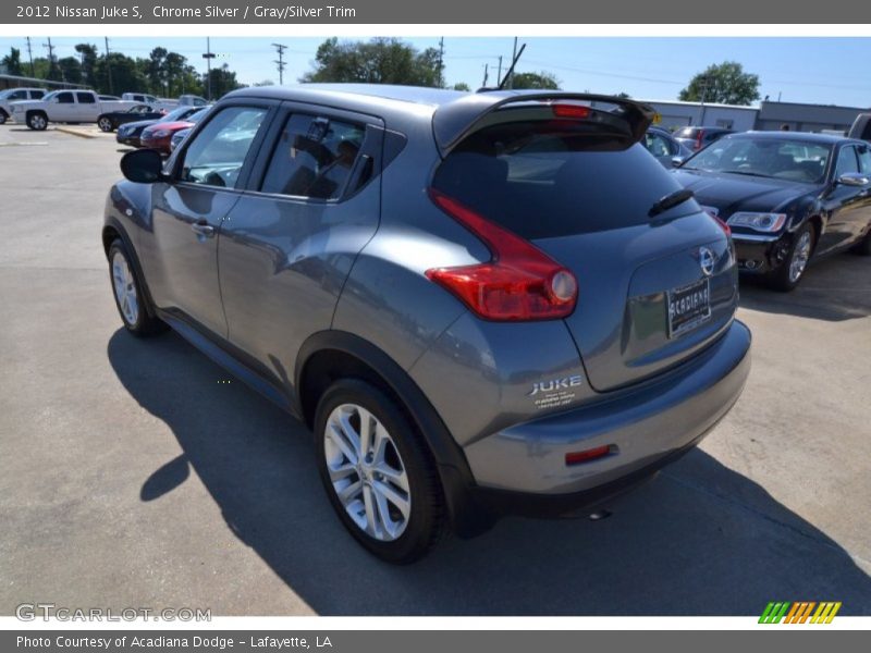 Chrome Silver / Gray/Silver Trim 2012 Nissan Juke S
