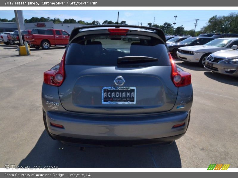Chrome Silver / Gray/Silver Trim 2012 Nissan Juke S