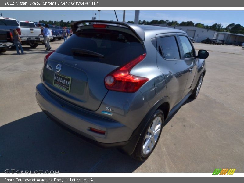 Chrome Silver / Gray/Silver Trim 2012 Nissan Juke S