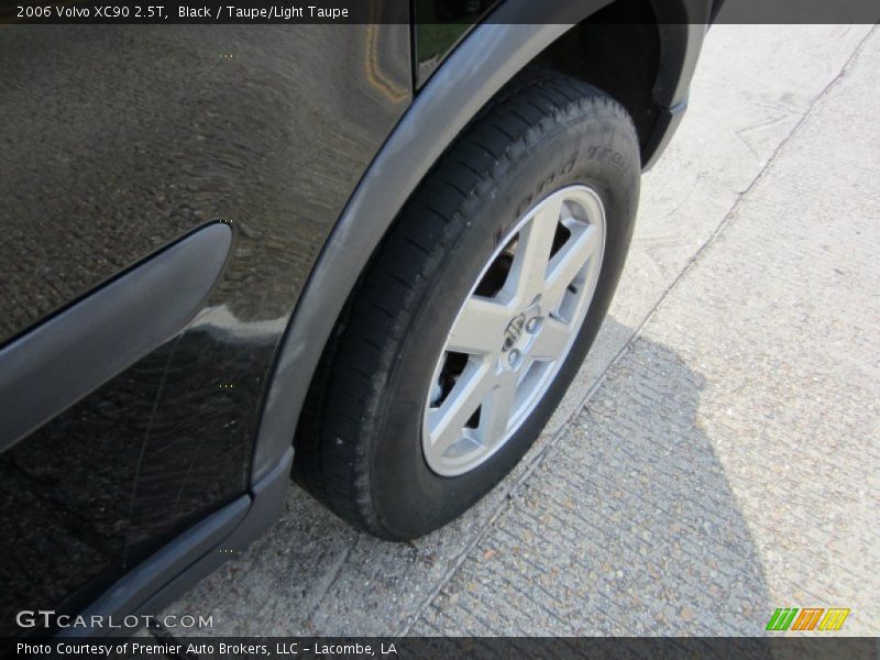 Black / Taupe/Light Taupe 2006 Volvo XC90 2.5T