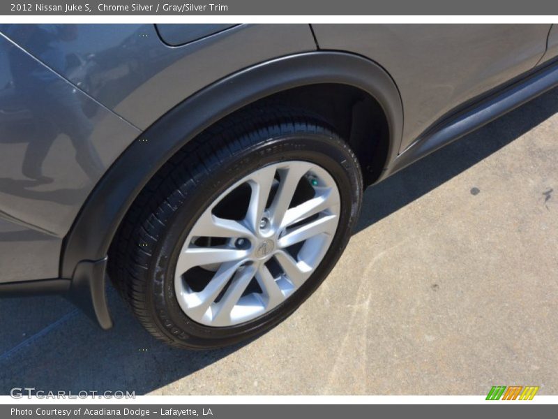 Chrome Silver / Gray/Silver Trim 2012 Nissan Juke S