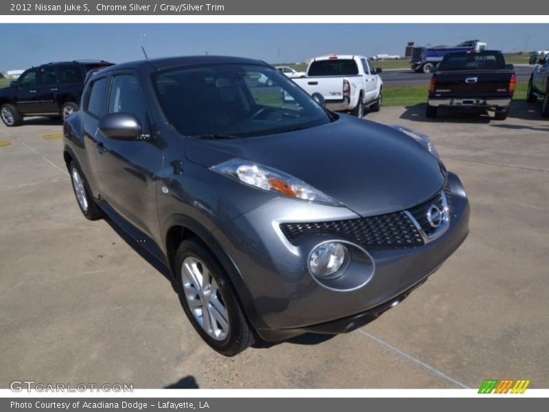 Chrome Silver / Gray/Silver Trim 2012 Nissan Juke S