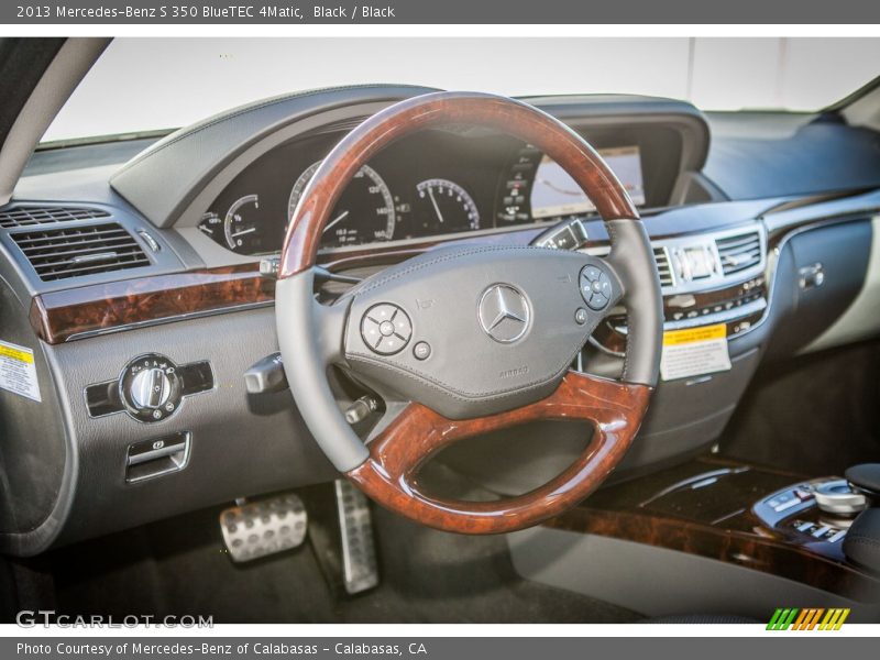 Black / Black 2013 Mercedes-Benz S 350 BlueTEC 4Matic