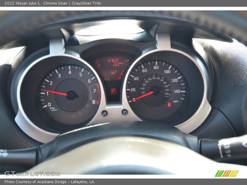 Chrome Silver / Gray/Silver Trim 2012 Nissan Juke S