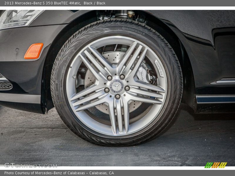 Black / Black 2013 Mercedes-Benz S 350 BlueTEC 4Matic