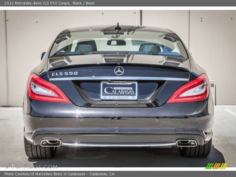 Black / Black 2013 Mercedes-Benz CLS 550 Coupe