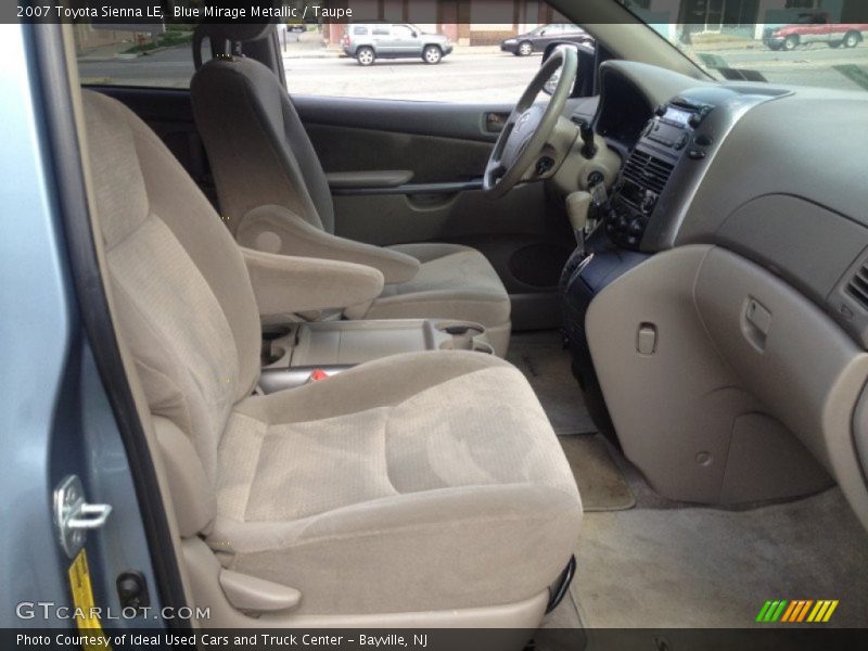 Blue Mirage Metallic / Taupe 2007 Toyota Sienna LE