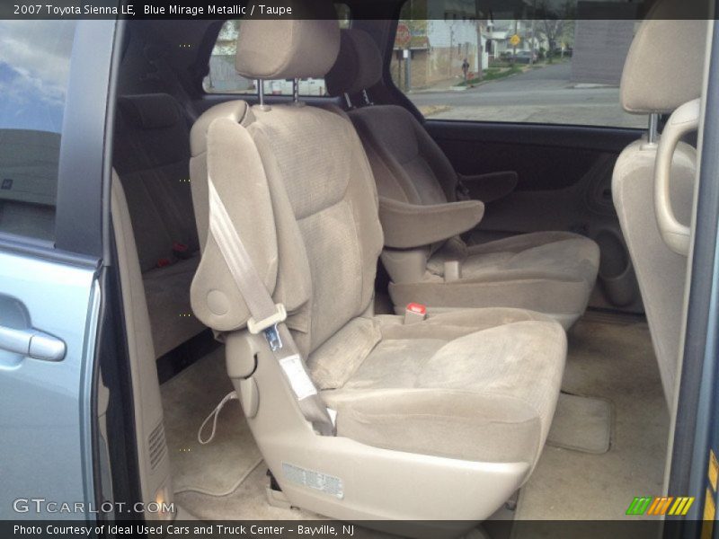 Blue Mirage Metallic / Taupe 2007 Toyota Sienna LE