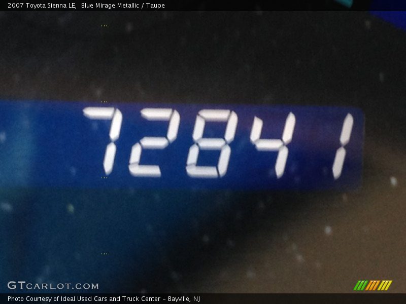 Blue Mirage Metallic / Taupe 2007 Toyota Sienna LE