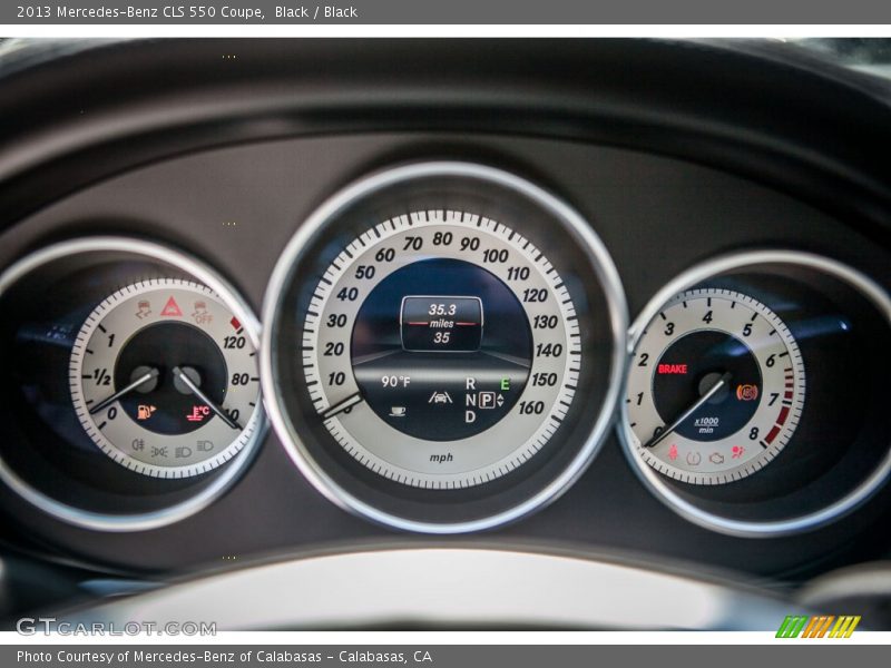 Black / Black 2013 Mercedes-Benz CLS 550 Coupe