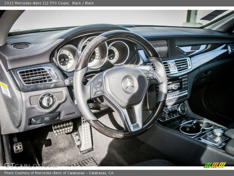 Black / Black 2013 Mercedes-Benz CLS 550 Coupe
