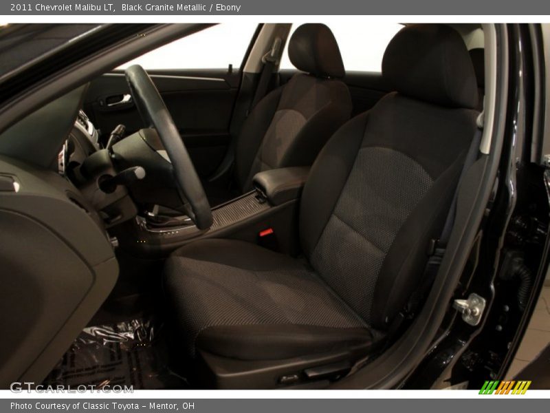 Black Granite Metallic / Ebony 2011 Chevrolet Malibu LT
