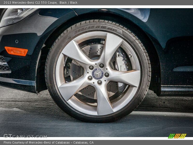 Black / Black 2013 Mercedes-Benz CLS 550 Coupe