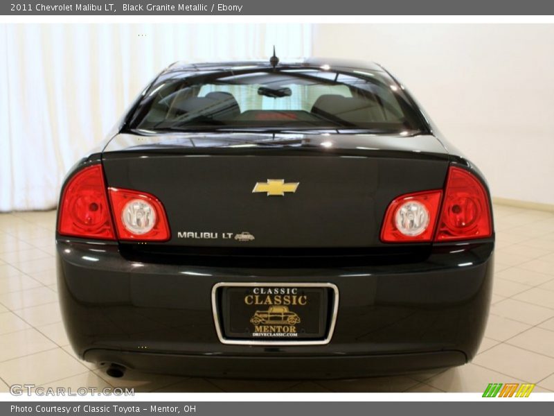 Black Granite Metallic / Ebony 2011 Chevrolet Malibu LT