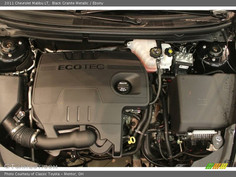 Black Granite Metallic / Ebony 2011 Chevrolet Malibu LT