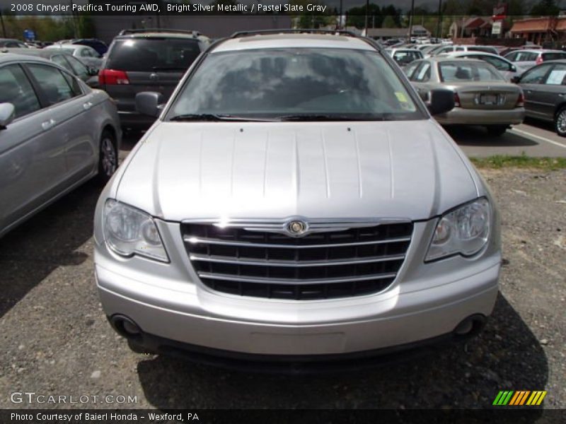 Bright Silver Metallic / Pastel Slate Gray 2008 Chrysler Pacifica Touring AWD