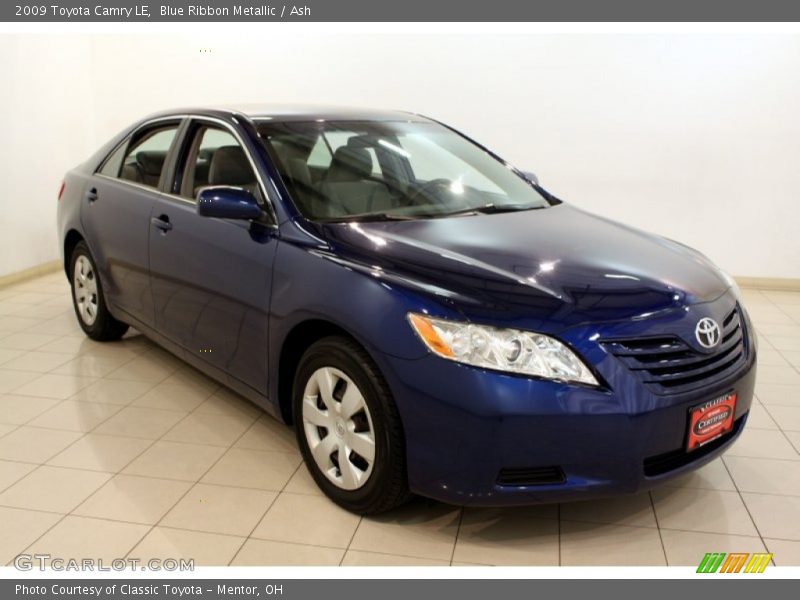 Blue Ribbon Metallic / Ash 2009 Toyota Camry LE