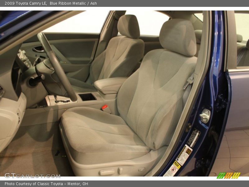 Blue Ribbon Metallic / Ash 2009 Toyota Camry LE