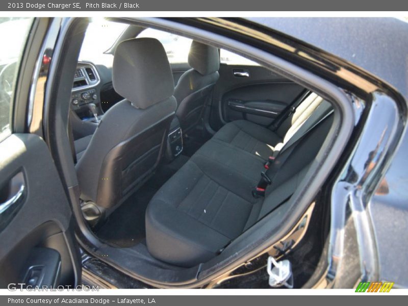 Pitch Black / Black 2013 Dodge Charger SE