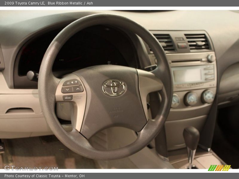Blue Ribbon Metallic / Ash 2009 Toyota Camry LE
