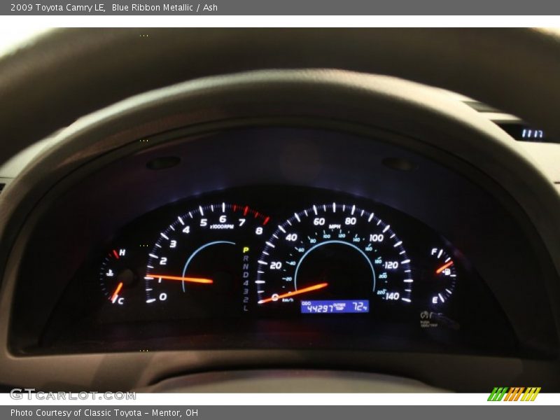 Blue Ribbon Metallic / Ash 2009 Toyota Camry LE