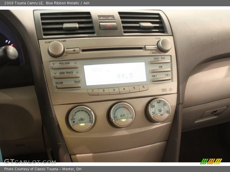 Blue Ribbon Metallic / Ash 2009 Toyota Camry LE