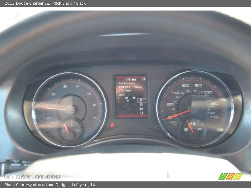 Pitch Black / Black 2013 Dodge Charger SE